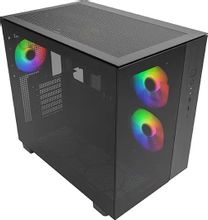 Изображение товара Корпус MONTECH King 65 PRO Midi-Tower без БП, черный, с прозрачной боковой панелью