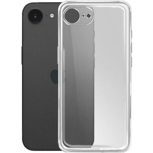 Чехол (клип-кейс) BORASCO Silicone Case, для Apple iPhone 16e, прозрачный [75060]