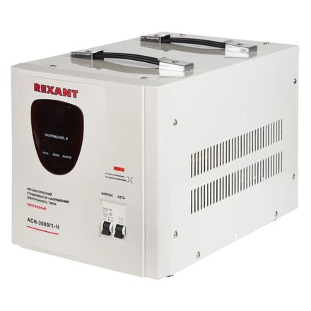Стабилизатор напряжения REXANT AСН-3 000/1-Ц,  серый [11-5004]