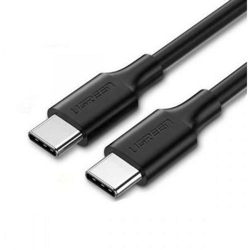 Кабель UGREEN 50996, USB Type-C (m) — USB Type-C (m), 0.5м, 3A, черный