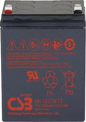 Аккумуляторная батарея для ИБП CSB HR1227W 12В,  7.5Ач