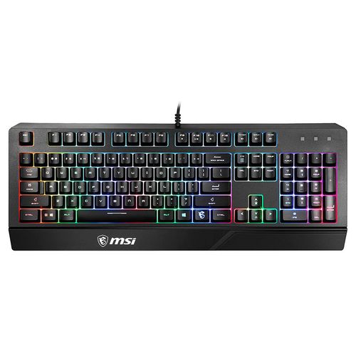 Клавиатура MSI Vigor GK20 RU, проводная, USB, мембранная, черный [s11-04ru230-cla]