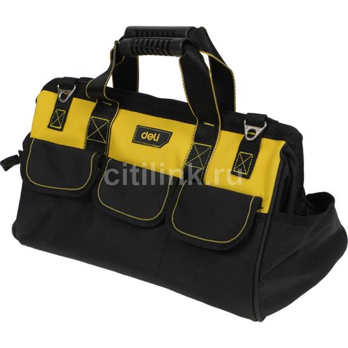 Сумка для инструментов Deli DL430117, черный