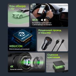Видеорегистратор Digma FreeDrive 931W,  1080p