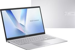 Ноутбук ASUS Vivobook 15 X1504MA-BQ1186, 15.6", IPS, Intel Core 5 320, 6-ядерный, 8ГБ DDR5, 512ГБ SSD, Intel Graphics, серебристый