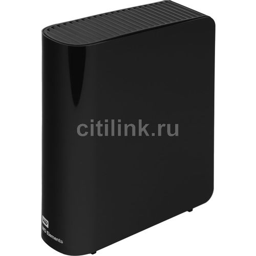 16ТБ Внешний диск HDD WD Elements Desktop WDBWLG0160HBK-EESN, USB 3.0, черный