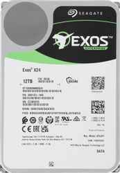 Изображение товара 12ТБ Жесткий диск Seagate Exos X24 ST12000NM002H, SATA III, 3.5", 7200об/мин Изображение товара 12ТБ Жесткий диск Seagate Exos X24 ST12000NM002H, SATA III, 3.5", 7200об/мин