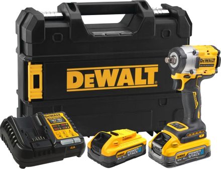 Ударный гайковерт DeWALT DCF921H2T-QW, 5Ач, с двумя аккумуляторами