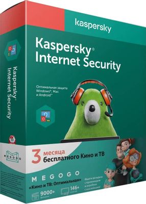 Антивирус Kaspersky Internet Security Multi-Device + MEGOGO 2 устр 1 ...