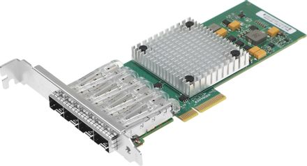 Сетевой адаптер Gigabit Ethernet LR-LINK LREC9714HF-4SFP PCI Express x4