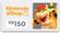 Изображение товара Пополнение игровой валюты Nintendo 150 BRL Brazil, регион: Бразилия
