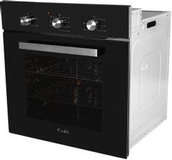 Духовой шкаф электрический LEX EDM 042 BL,  62л,  черный