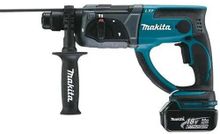 Изображение товара Перфоратор Makita DHR202RFE Li-Ion 18 В 3 Ач SDS-plus мощный и надежный