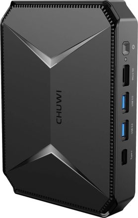 Неттоп CHUWI HeroBox Intel N100,  LPDDR5 8ГБ, 256ГБ SSD, Intel UHD Graphics,  CR,  Windows 11 Pro,  черный