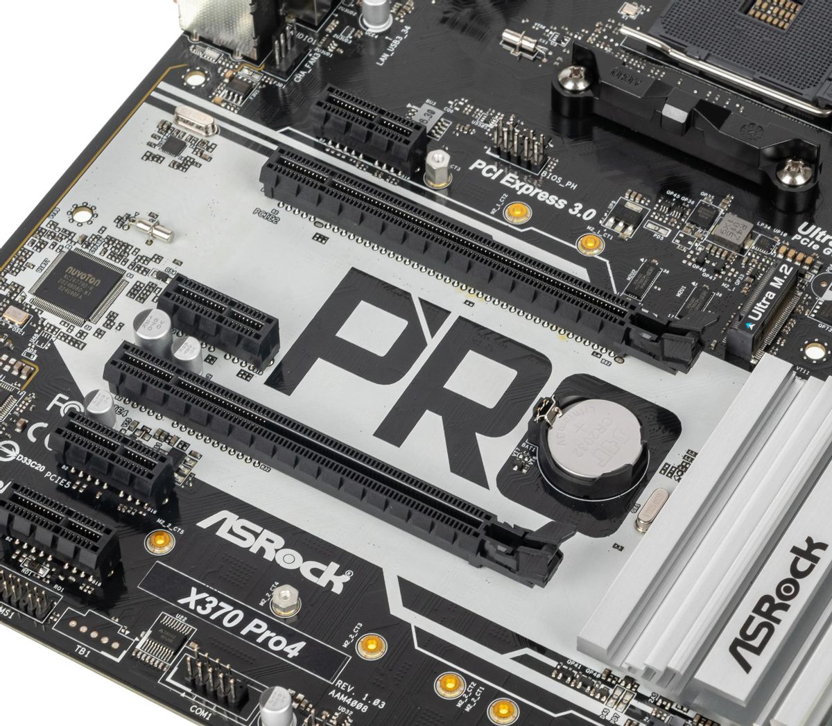 ASRock X370 PRO4 SocketAM4 AMD X370 ATX Ret 1384515