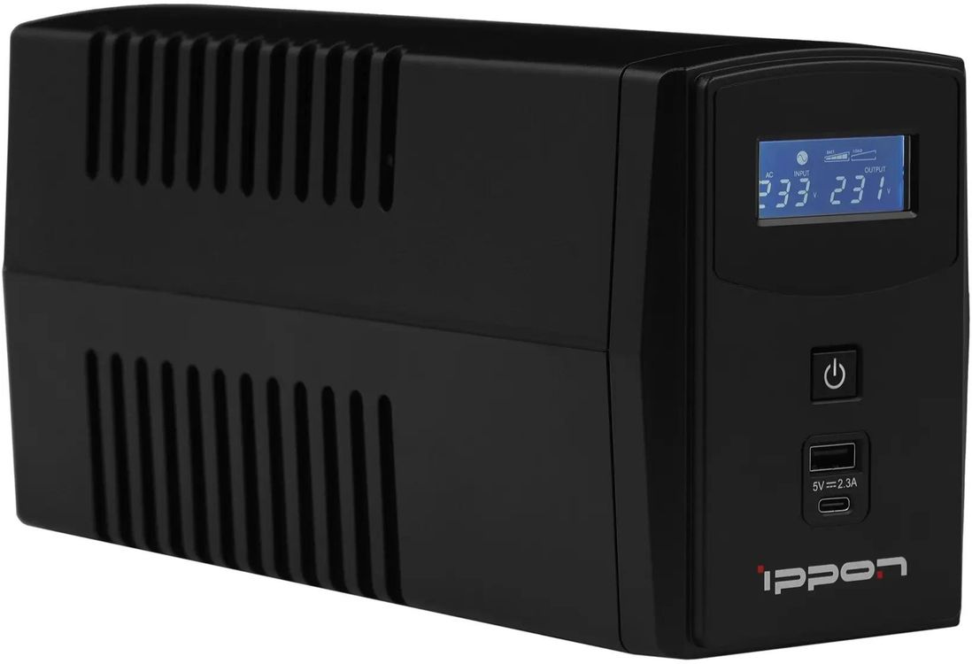 Источник бесперебойного питания Ippon Back Power Pro II Euro 650 / 650 ВА / 360 Вт / 2 x CEE 7 (евророзетка), фото6