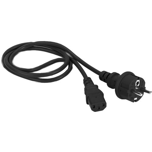 Шнур питания Lanmaster (LAN-PP13/SH-10-BK) C13-Schuko проводник.:3x0.75мм2 10м 250В 10А черный