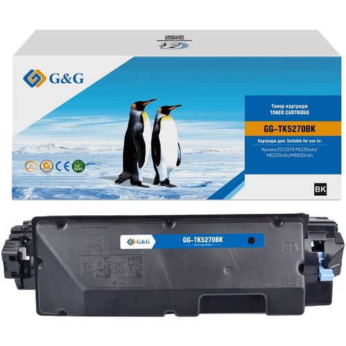 Картридж G&G GG-TK5270BK, TK5270BK, черный / GG-TK5270BK