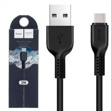 Изображение товара Кабель Hoco X20 Flash,  USB Type-C (m) -  USB (m),  2м,  2A,  черный