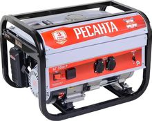 Изображение товара Бензиновый генератор Ресанта БГ 3000 Р 2.8 кВт 220 В ручной запуск