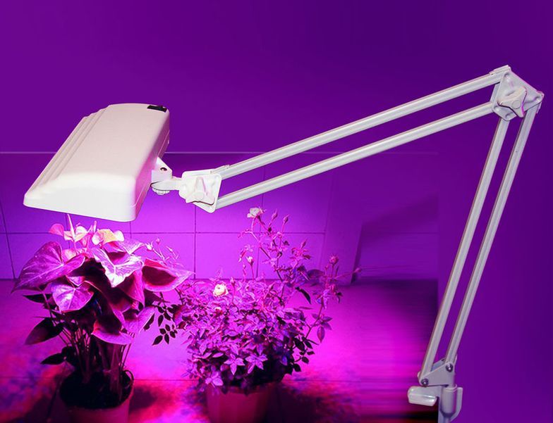 Светильник для растений Трансвит Дельта-П С32-025, 12Вт, фиолетовый