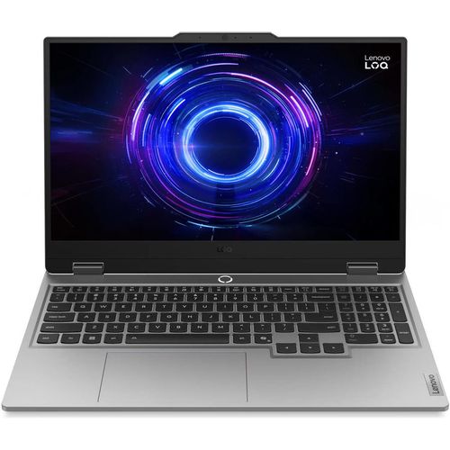 Ноутбук игровой Lenovo LOQ 15IRX10, 15.6", 2025, IPS, Intel Core i7 14700HX 2.1ГГц, 20-ядерный, 16ГБ DDR5, 512ГБ SSD, NVIDIA GeForce RTX 5050 для ноутбуков - 8 ГБ, TGP 100Вт, без операционной системы, серый [83je00ynps]