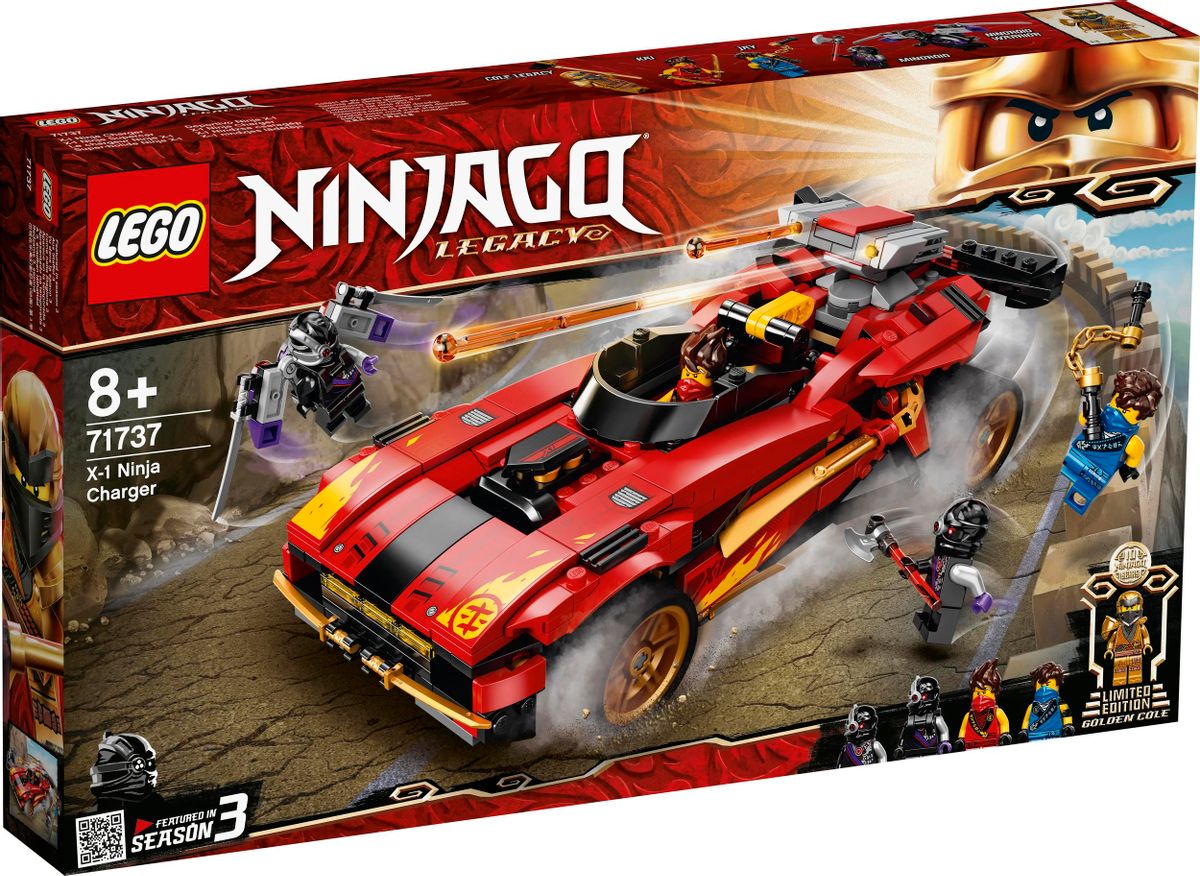 Конструктор Lego Ninjago Ниндзя-перехватчик Х-1, 71737 – купить в Ситилинк  | 1471186