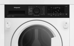 Встраиваемая стиральная машина HOTPOINT WDBIH 8490 VWB, с сушкой