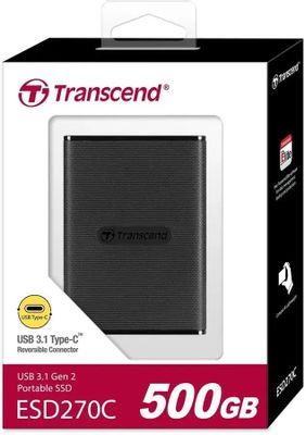 SSD Transcend TS500GESD270C 500Gb