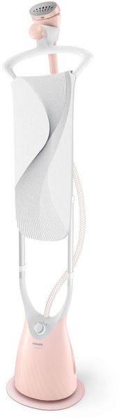 Stojací parní hrnec Philips GC552/40, růžový / bílý