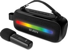 Изображение товара Портативная Bluetooth колонка Sven PS-255 12Вт черная компактная акустика