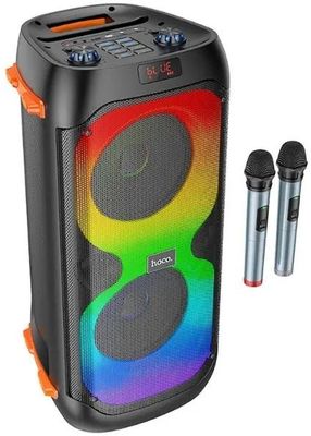 Музыкальный центр Hoco BS53, 40Вт, с караоке, с микрофоном, Bluetooth ...