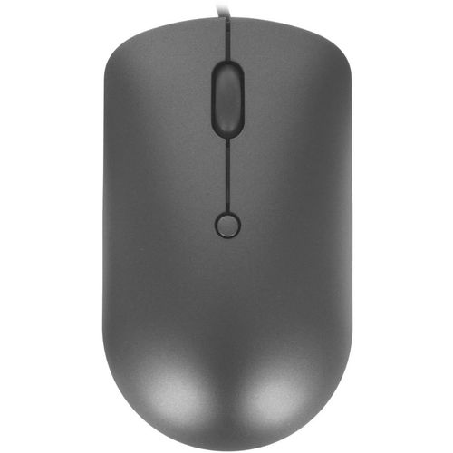Мышь проводная Lenovo 540, оптическая, USB-C, 2400dpi, темно-серый [gy51d20876]