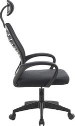 Кресло BYROOM Stick, сетка/ткань, до 120кг,  черный