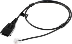 Изображение товара Переходник аудио Jabra QD-RJ10 SC,  QD -  RJ10,  0.5м, черный [8800-00-37]