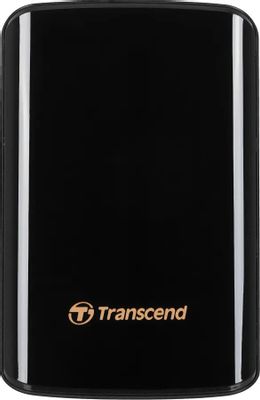 Внешний диск HDD  Transcend StoreJet 25D3 TS1TSJ25D3, 1ТБ, черный