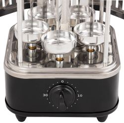 Шашлычница электрическая VLK Palermo-6500, 1200Вт, черный/серебристый