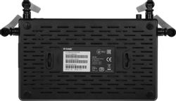 Wi-Fi роутер D-Link DIR-825/GFRU/R3A, Wi-Fi 5, AC1200, 4 LAN, черный