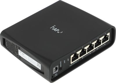 Wi-Fi роутер MIKROTIK hAP ac2 US, Wi-Fi 5, AC1200, 2.4/5ГГц, 5 LAN ...