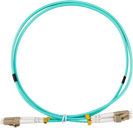 Патч-корд REXANT 2 50/125 OM3 5м LSZH бирюзовый [50-2511-5]