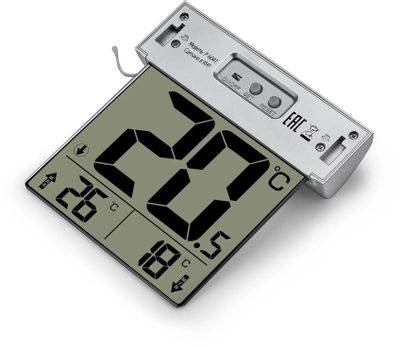 Термометр Buro P-6041,  серебристый
