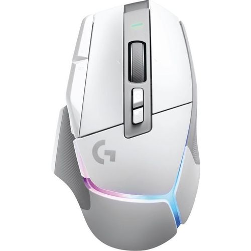 Мышь беспроводная Logitech G502 X Plus, игровая, радио, оптическая, USB, 25600dpi, белый [910-006173]