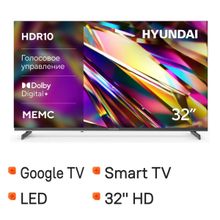 Изображение товара 32 дюймовый LED телевизор Hyundai H-LED32BS5011 HD Google Smart TV