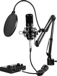 Изображение товара Микрофон Oklick SM-600G конденсаторный с поп-фильтром и микшером
