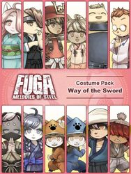 Изображение товара Дополнение к игре Fuga: Melodies of Steel - костюмы самураев и ниндзя Изображение товара Дополнение к игре Fuga: Melodies of Steel - костюмы самураев и ниндзя