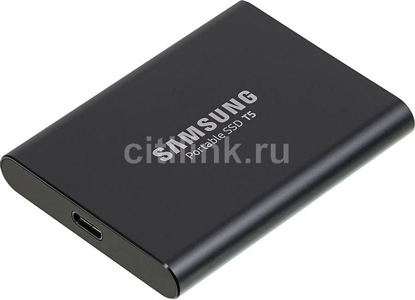 Внешний диск SSD Samsung T5 MU-PA1T0B/WW, 1ТБ, черный