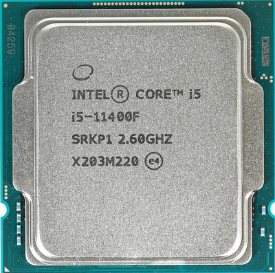 Процессор Intel Core i5 11400F, LGA 1200,  OEM [cm8070804497016 srkp1]