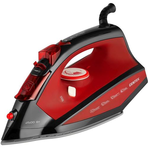 Утюг CENTEK CT-2355, с паровым ударом, 2500Вт, красный