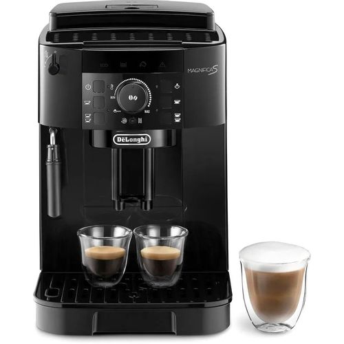 Кофемашина автоматическая DeLonghi Magnifica S ECAM12.121.B, 15Бар, с ручным капучинатором, черный