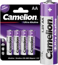 Изображение товара AA Батарейка CAMELION Ultra Alkaline LR6-BP4UT,  4 шт.
